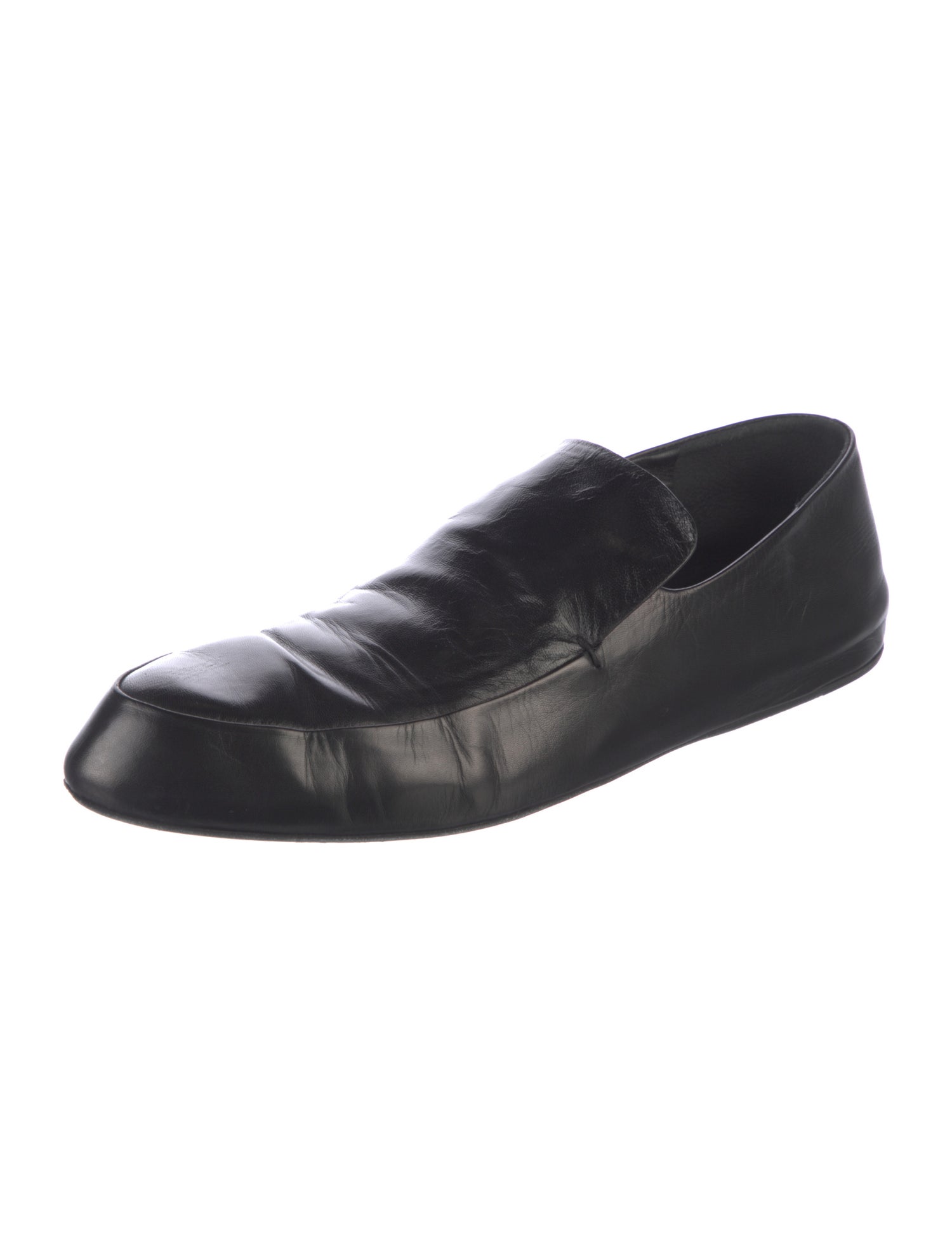 Jil Sander Leather Loafers