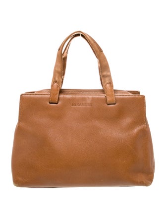 Jil Sander Leather Top Handle Bag
