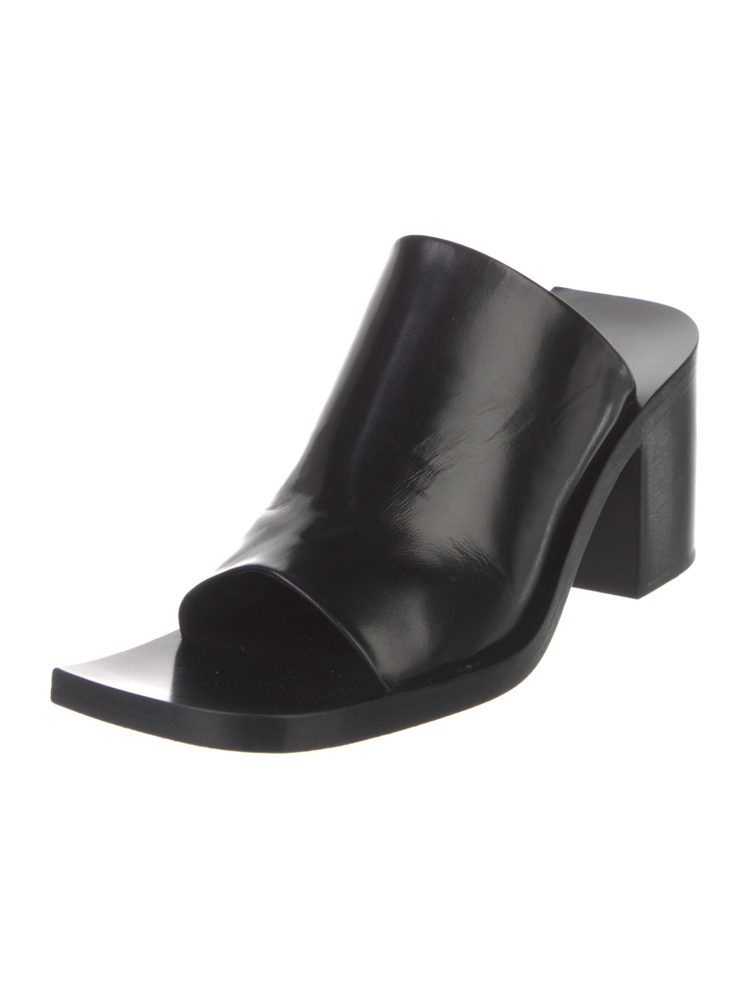 Jil Sander Leather Slides
