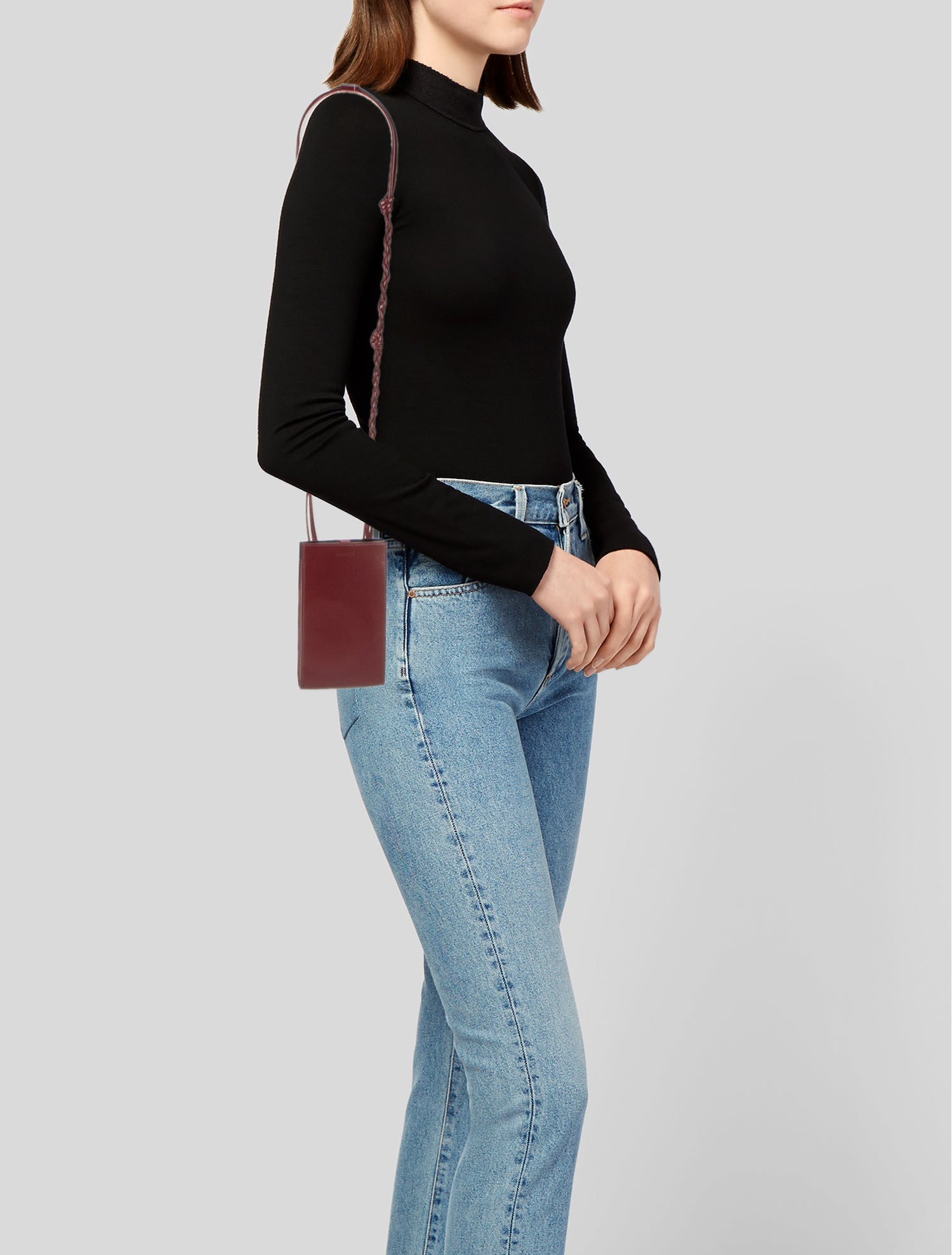 Jil Sander Leather Bucket Bag