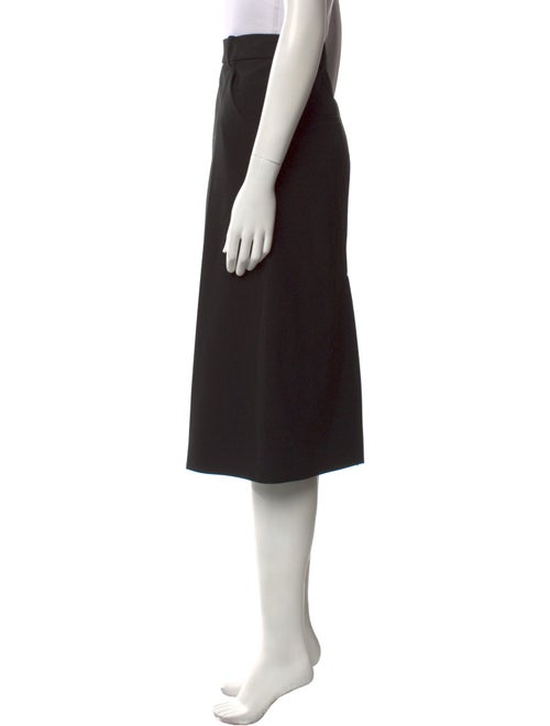 Jil Sander Pleated Accents Knee-Length Skirt
