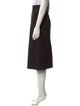 Jil Sander Pleated Accents Knee-Length Skirt