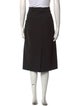 Jil Sander Pleated Accents Knee-Length Skirt