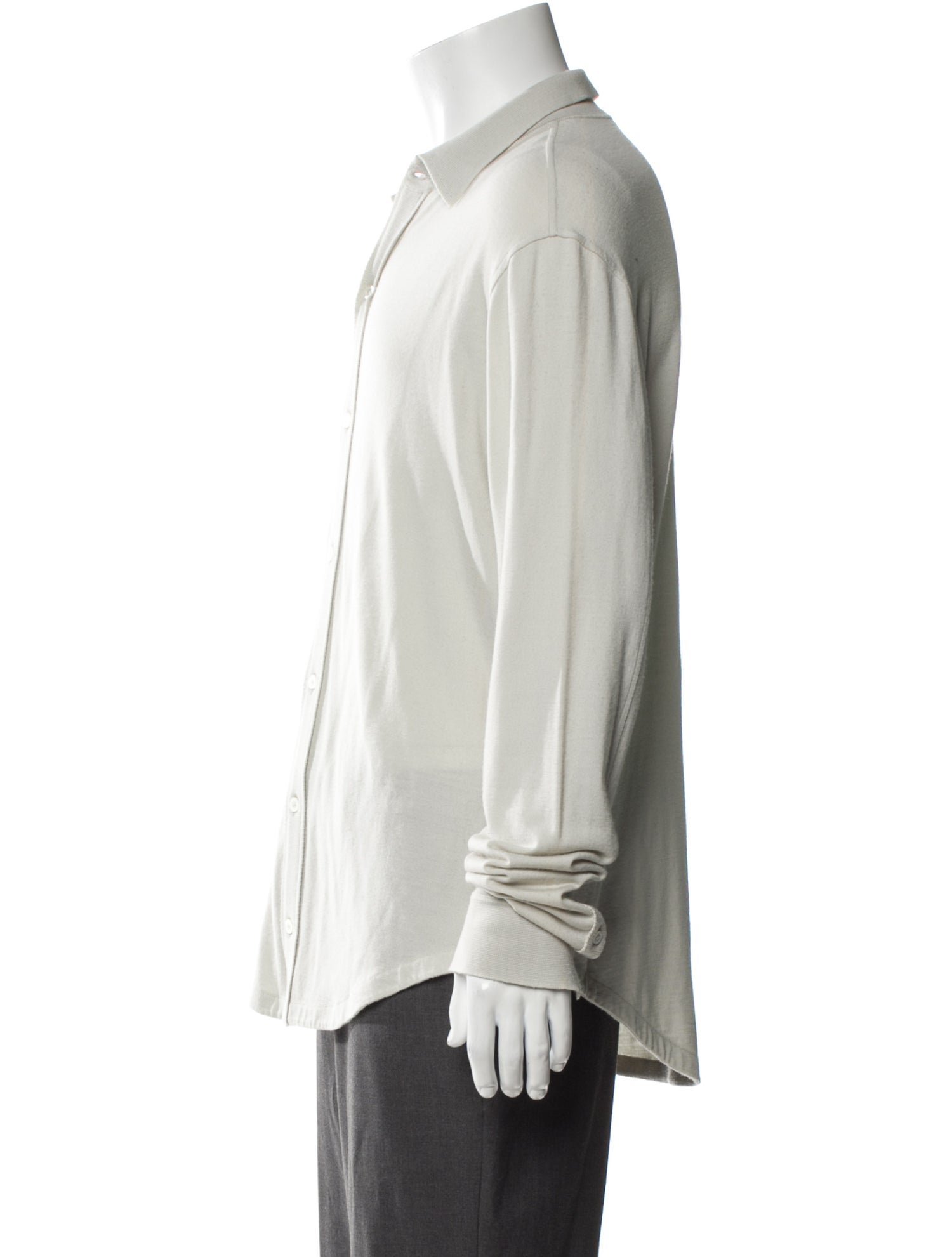 Jil Sander Wool Collar Cardigan