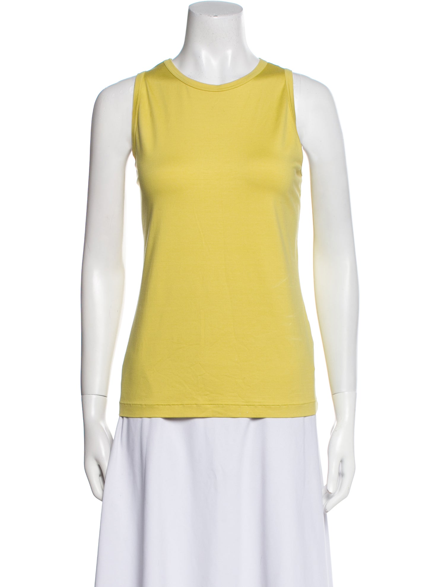 Jil Sander Scoop Neck Sleeveless Top