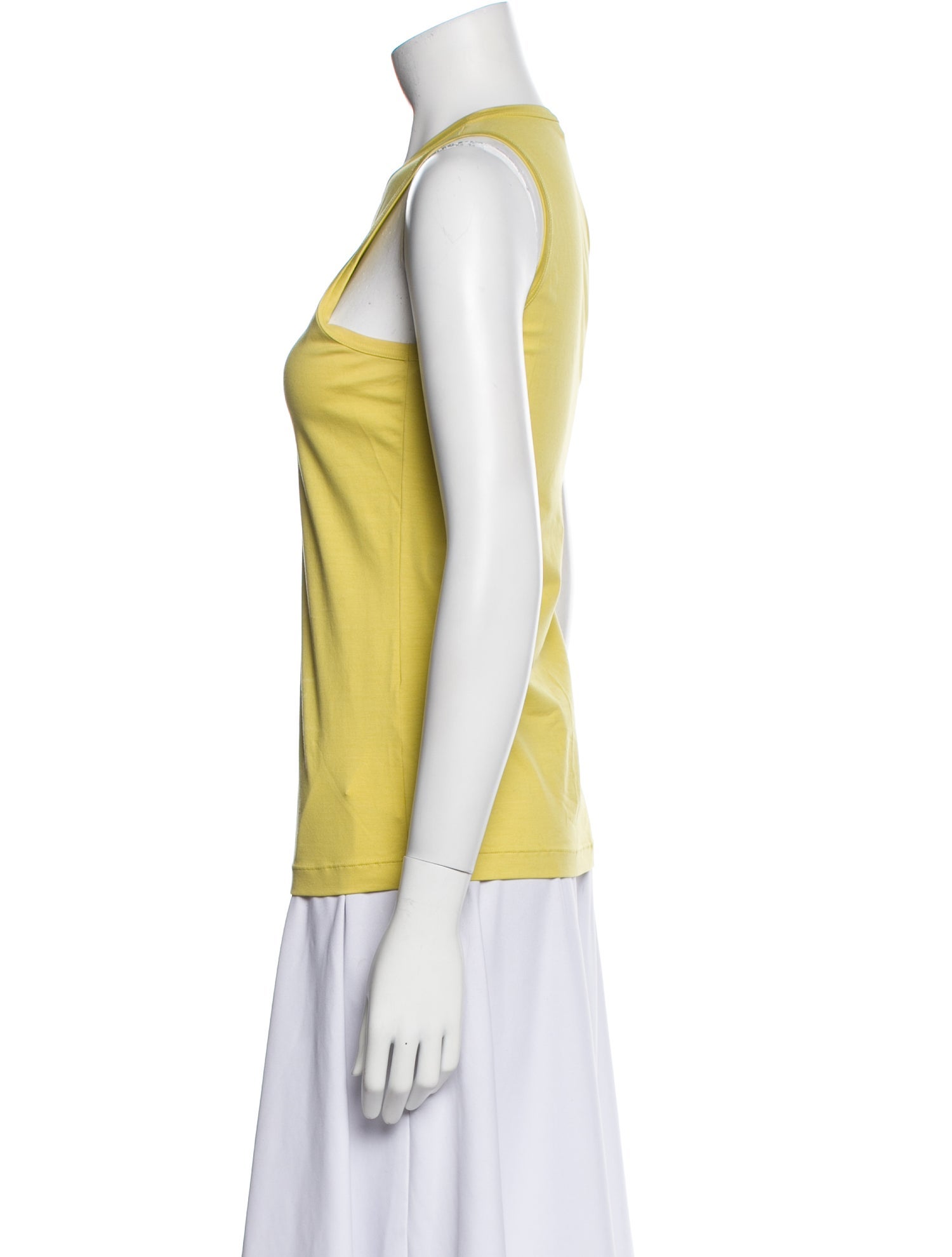 Jil Sander Scoop Neck Sleeveless Top