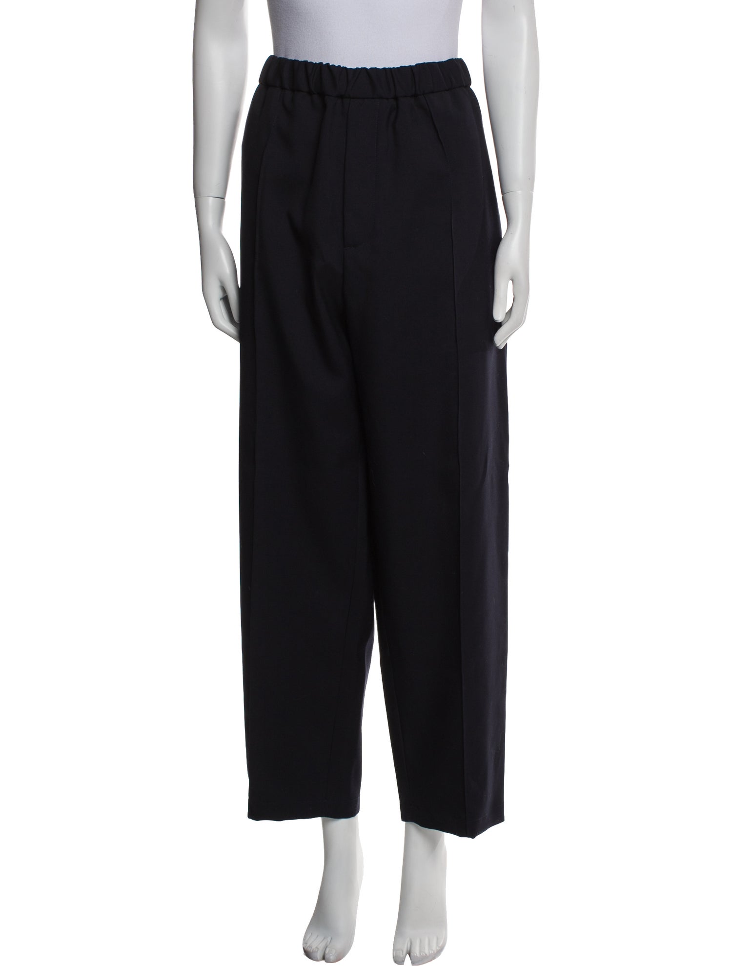 Jil Sander Wool Straight Leg Pants