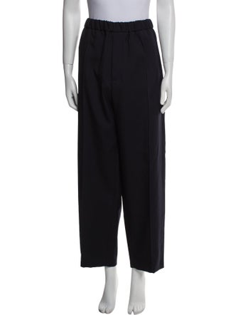 Jil Sander Wool Straight Leg Pants