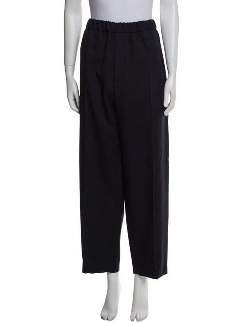 Jil Sander Wool Straight Leg Pants