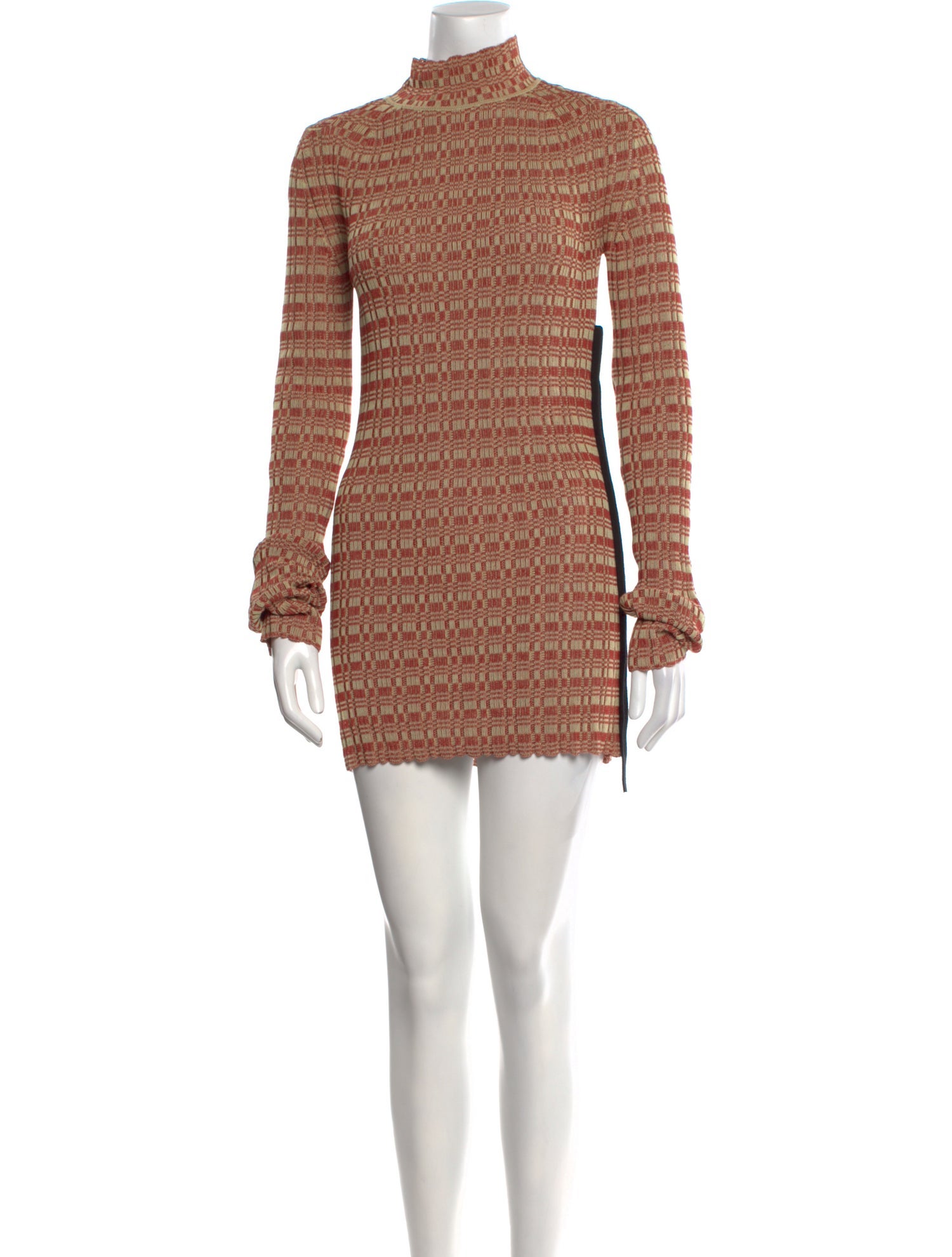 Jil Sander Striped Mini Dress