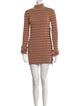 Jil Sander Striped Mini Dress