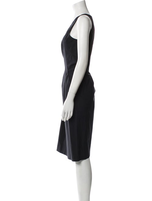 Jil Sander Scoop Neck Knee-Length Dress