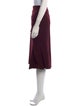 Jil Sander Virgin Wool Knee-Length Skirt