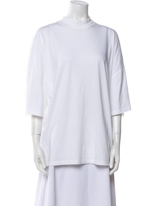 Jil Sander Crew Neck Three-Quarter Sleeve T-Shirt