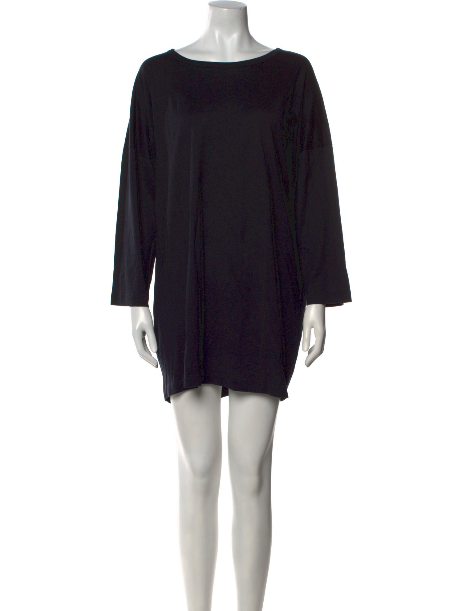 Jil Sander Bateau Neckline Mini Dress
