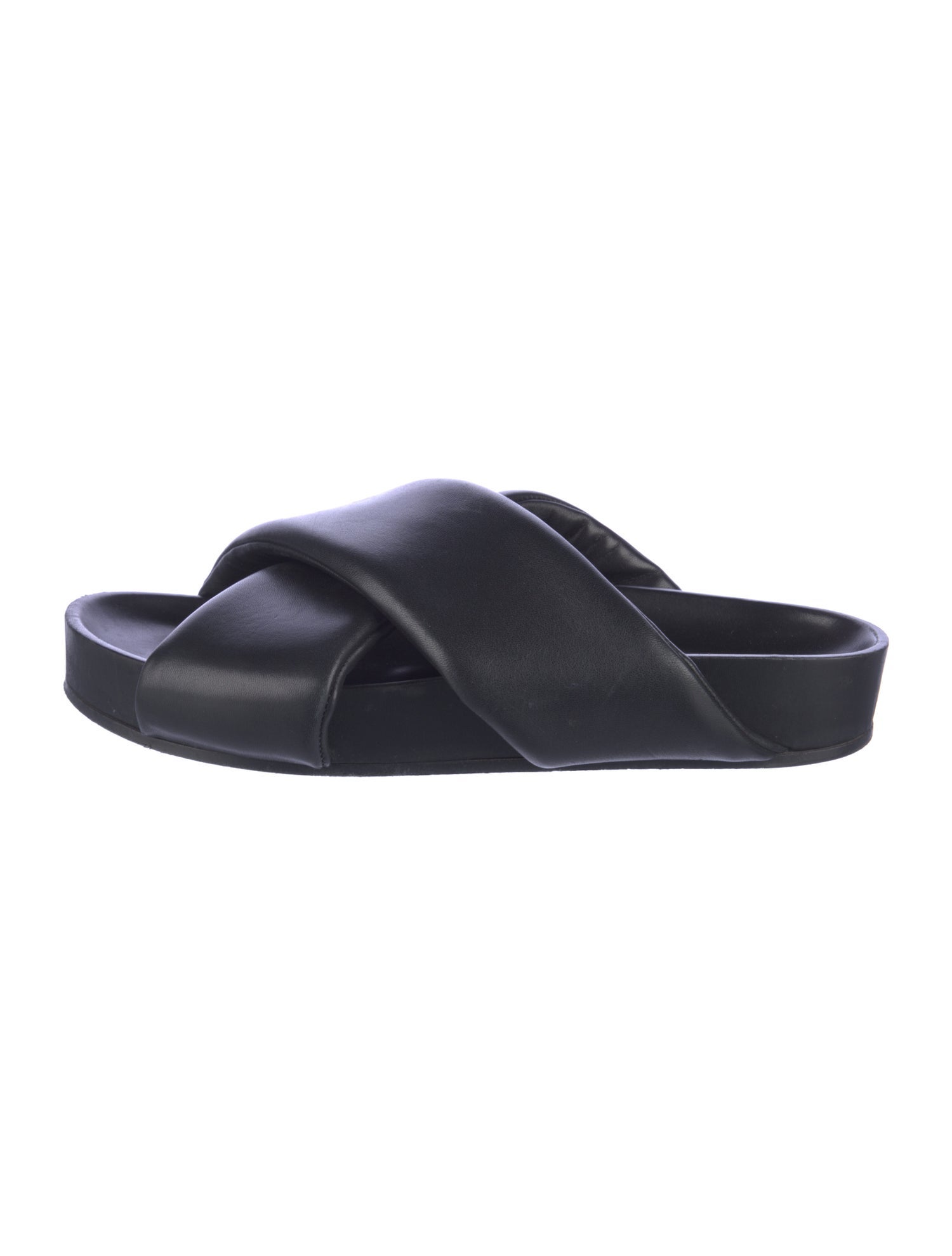 Jil Sander Leather Slides
