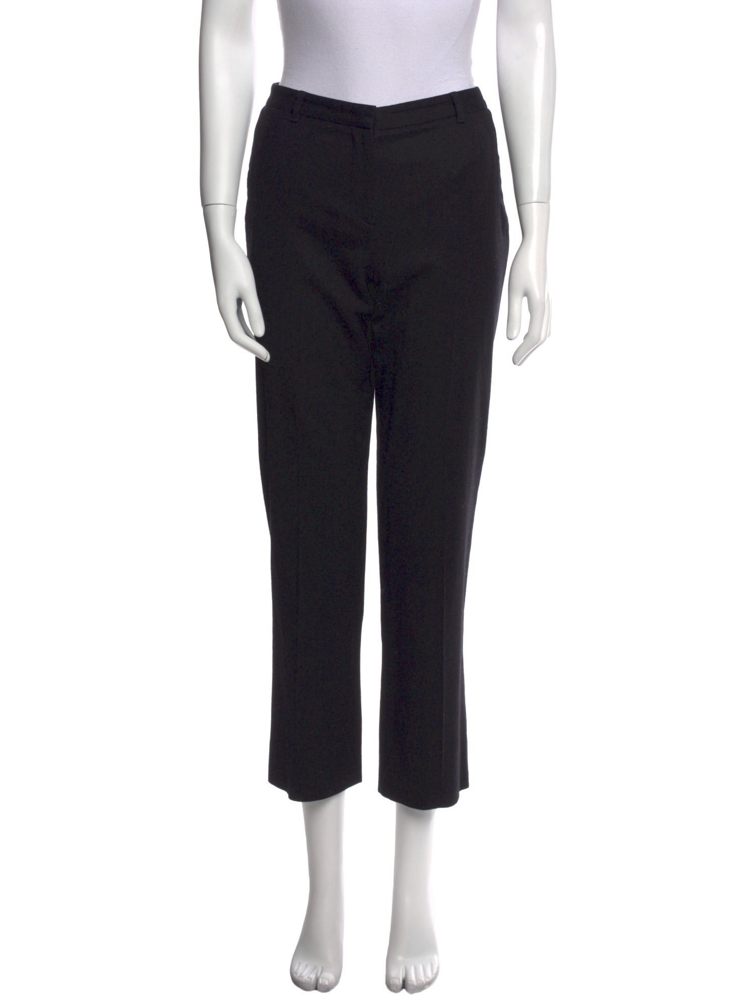 Jil Sander Virgin Wool Straight Leg Pants