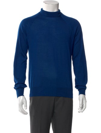 Jil Sander Virgin Wool Turtleneck Pullover