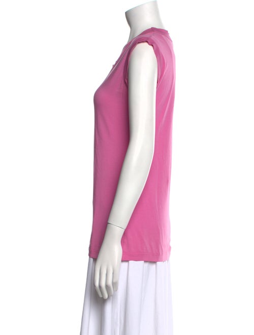 Jil Sander Cowl Neck Short Sleeve T-Shirt