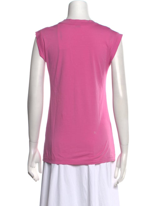 Jil Sander Cowl Neck Short Sleeve T-Shirt