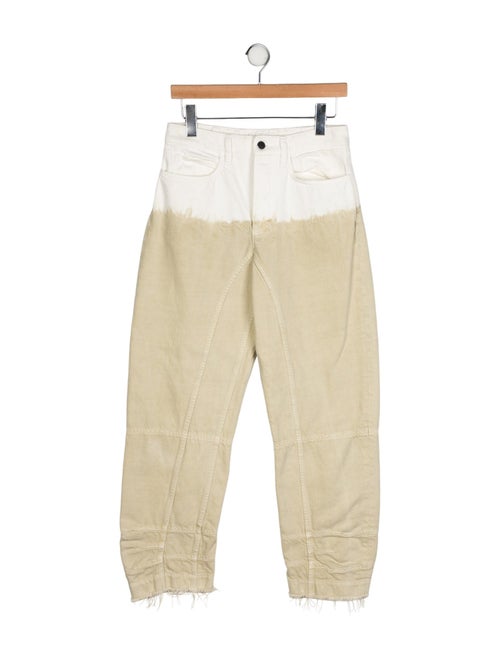 Jil Sander High-Rise Straight Leg Jeans
