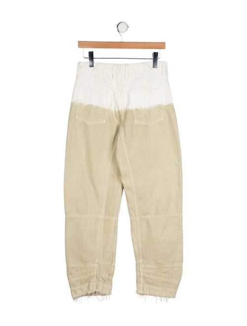 Jil Sander High-Rise Straight Leg Jeans