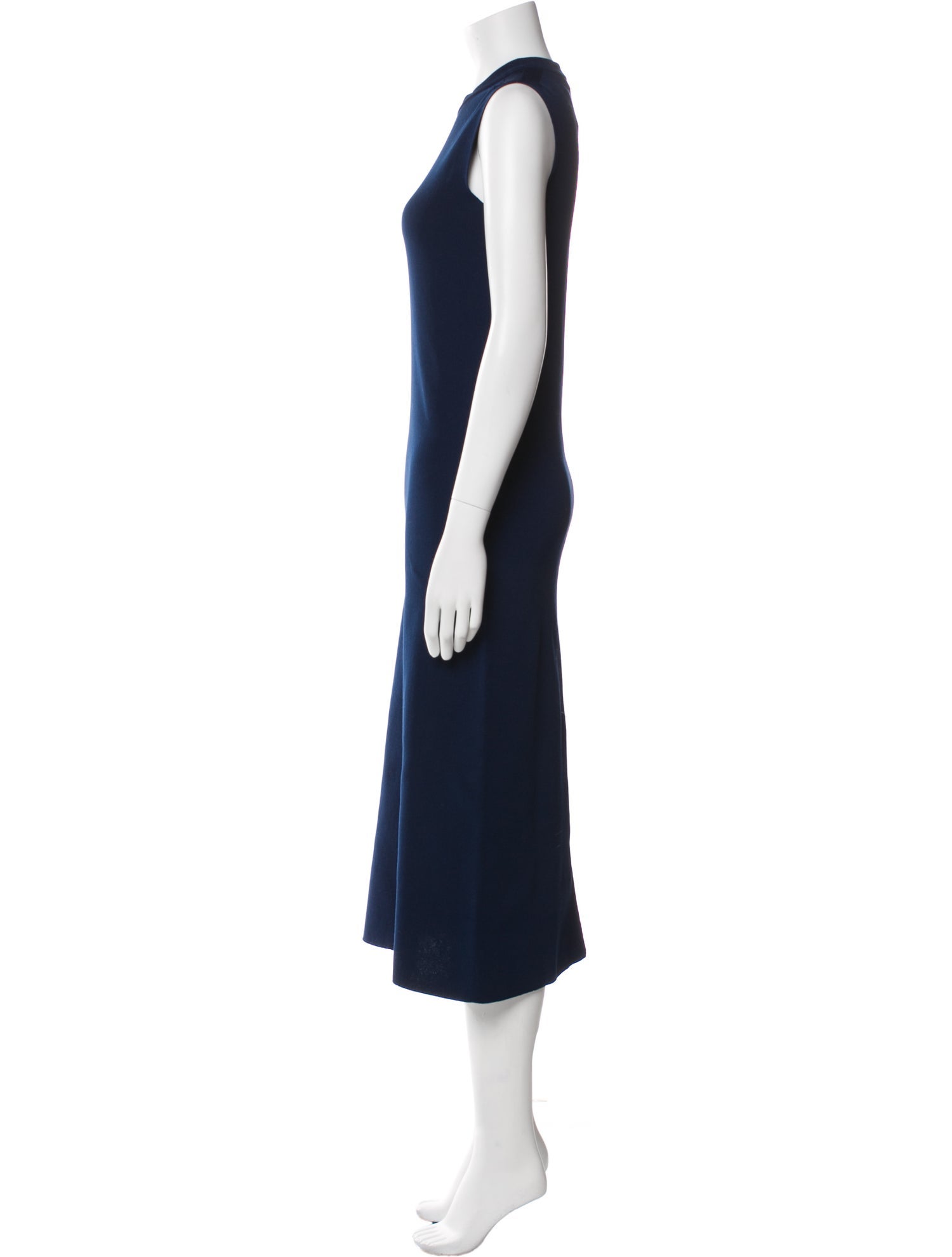 Jil Sander Mock Neck Long Dress