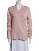 Jil Sander V-Neck Long Sleeve Top