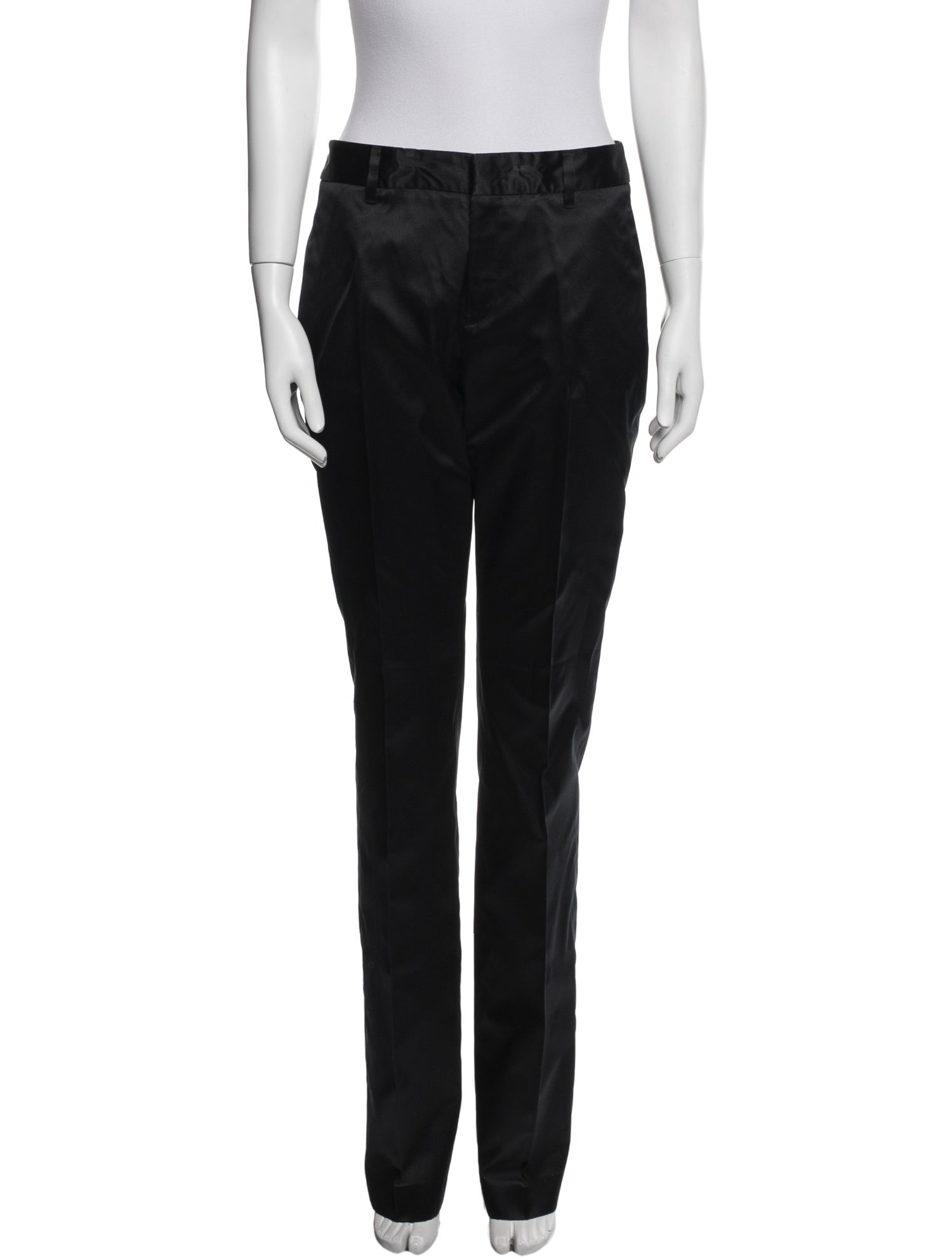 Jil Sander Silk Straight Leg Pants w/ Tags
