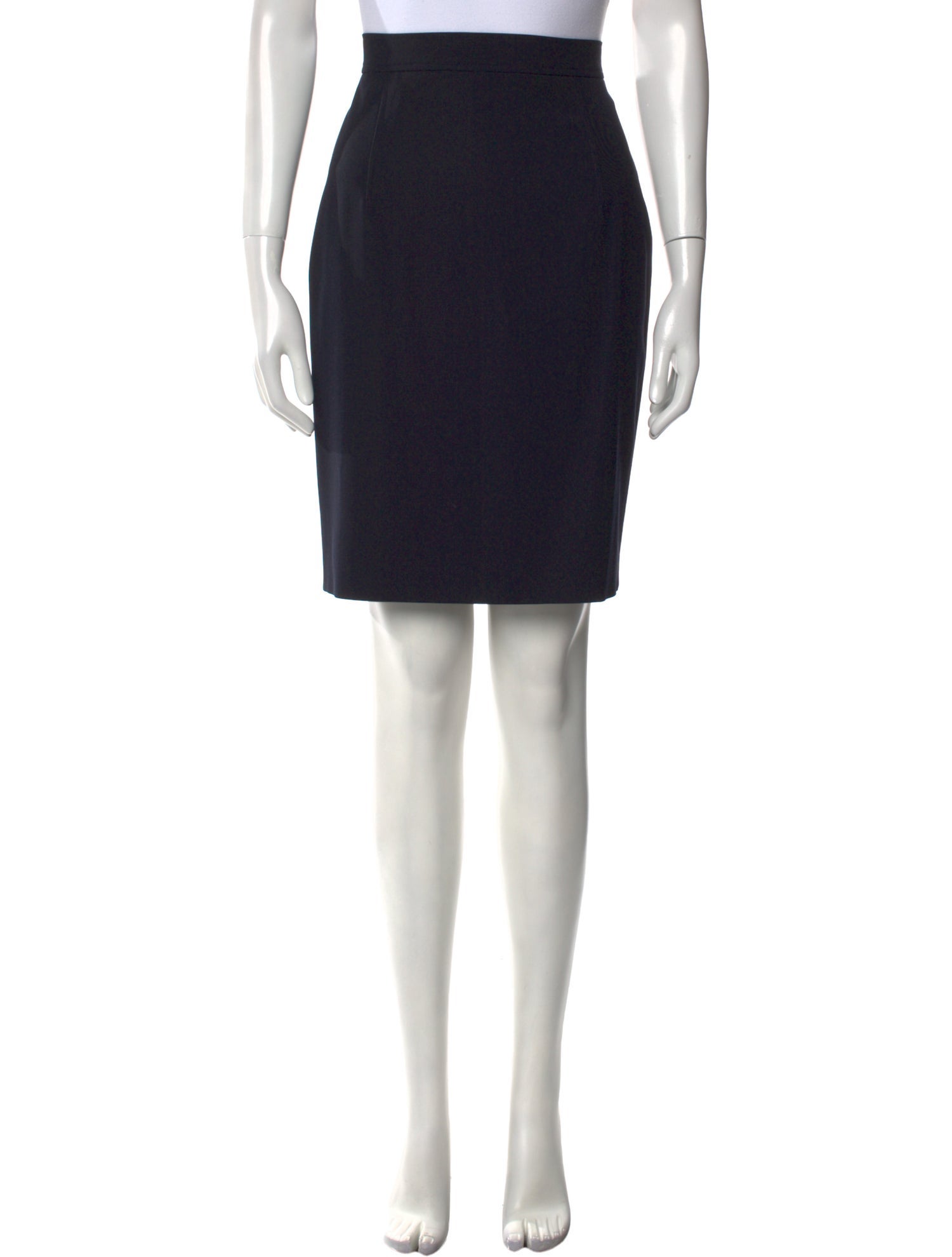 Jil Sander Virgin Wool Knee-Length Skirt