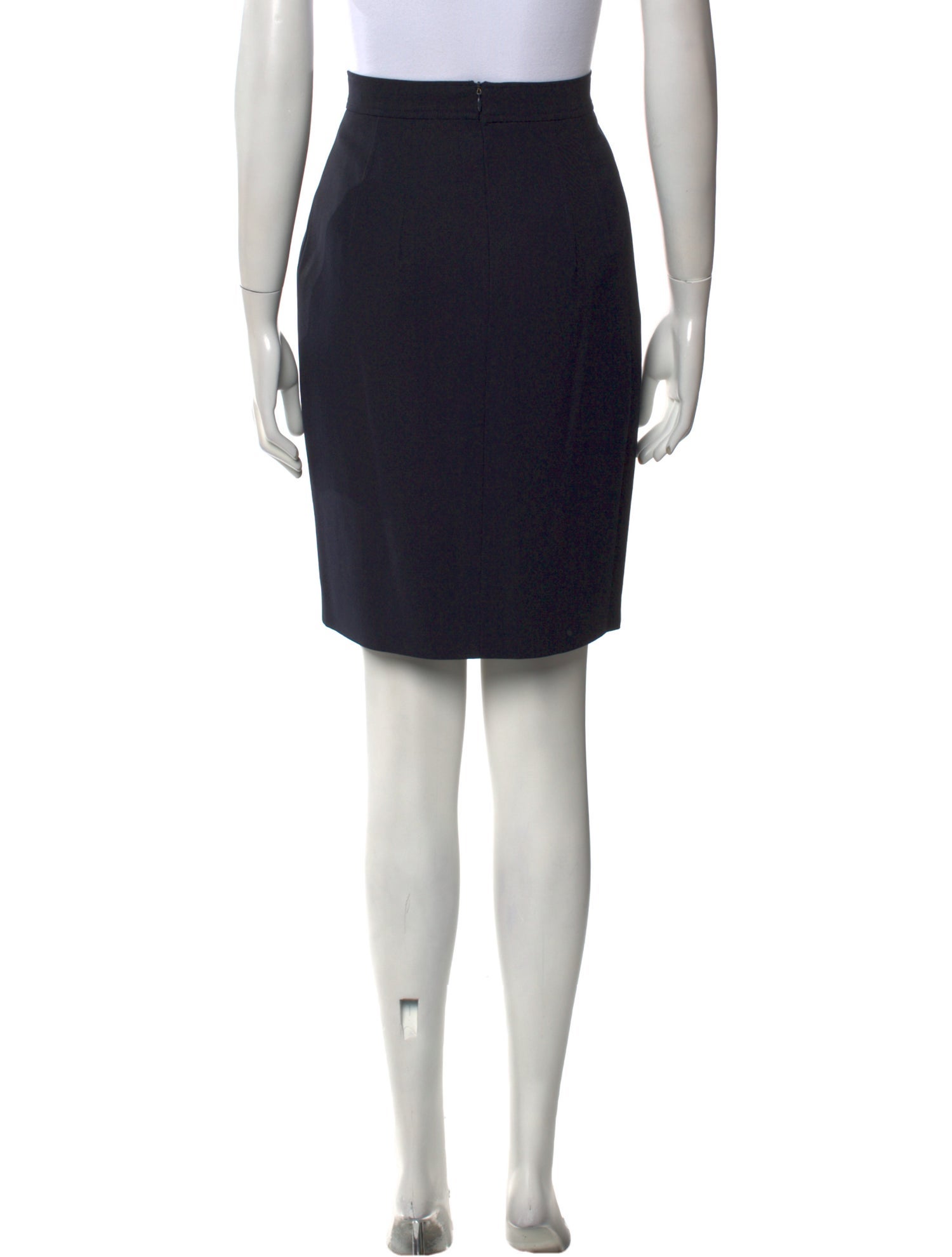 Jil Sander Virgin Wool Knee-Length Skirt