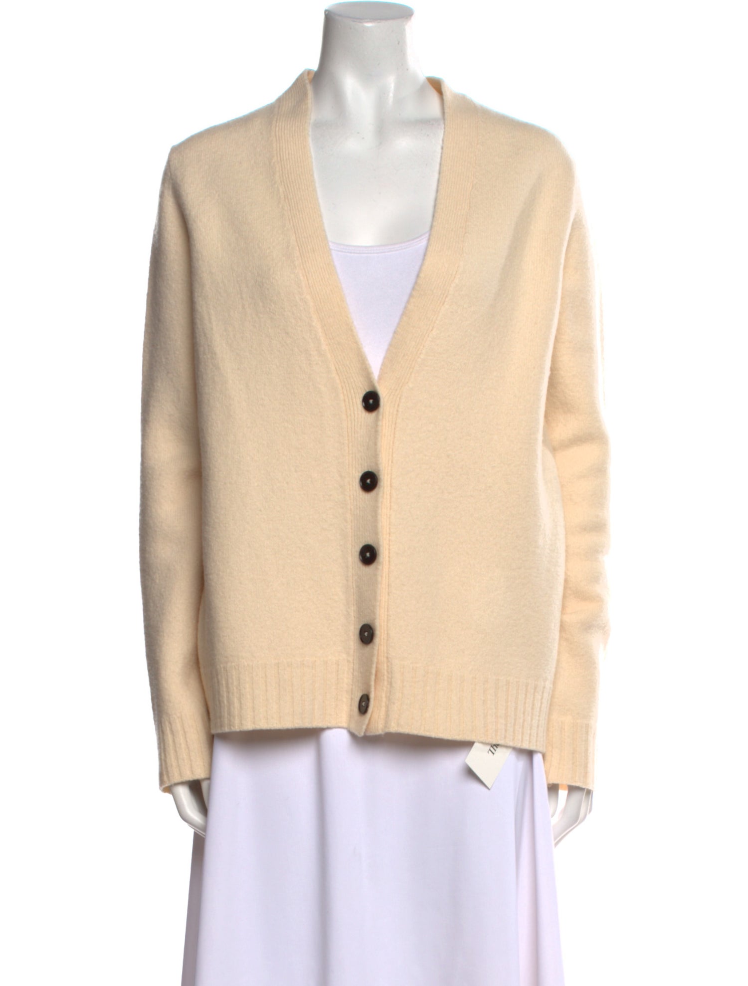 Jil Sander Wool V-Neck Sweater