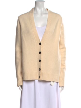 Jil Sander Wool V-Neck Sweater