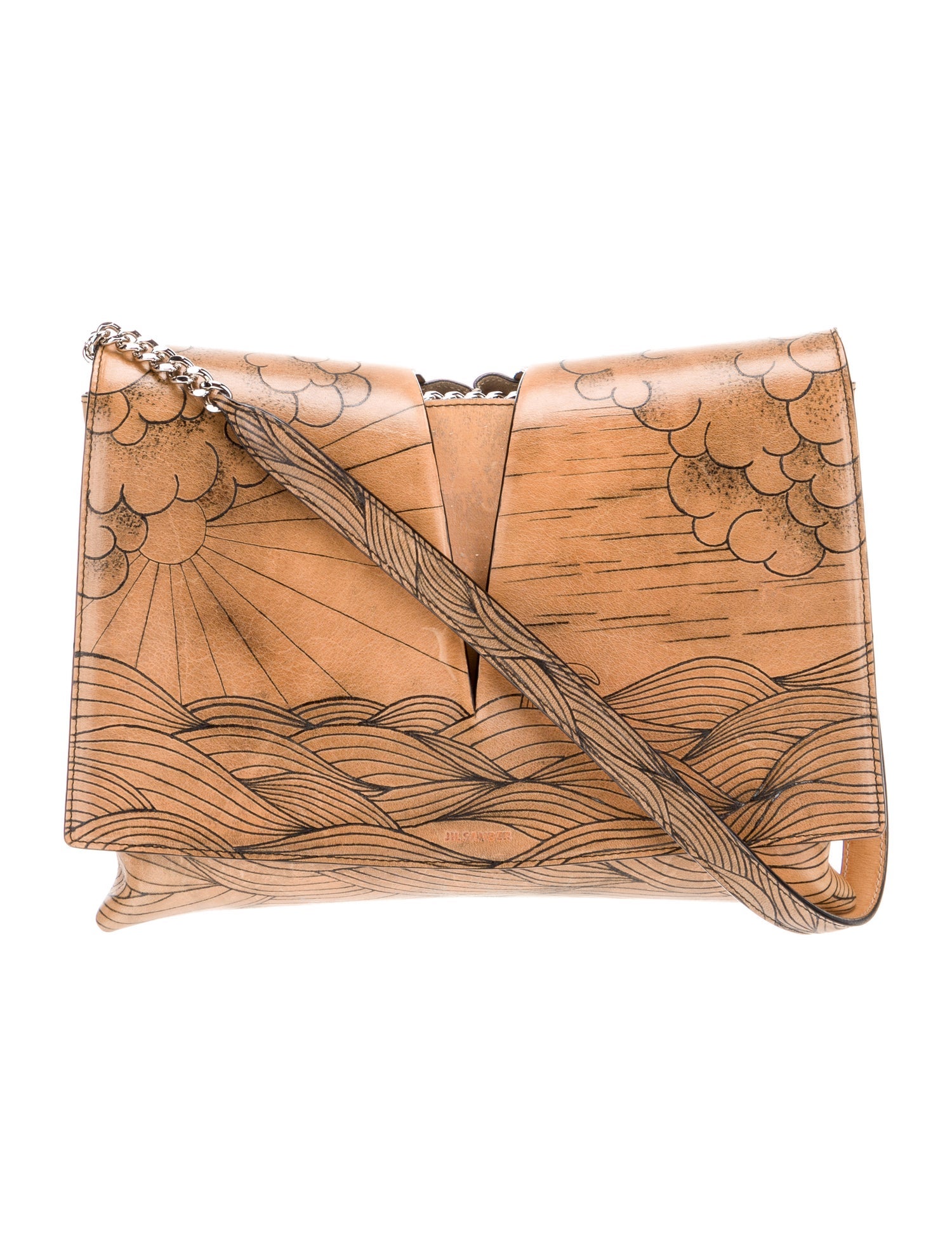 Jil Sander Leather Shoulder Bag