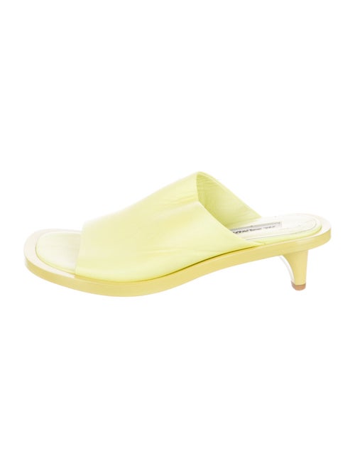 Jil Sander Leather Slides