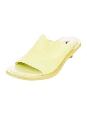 Jil Sander Leather Slides