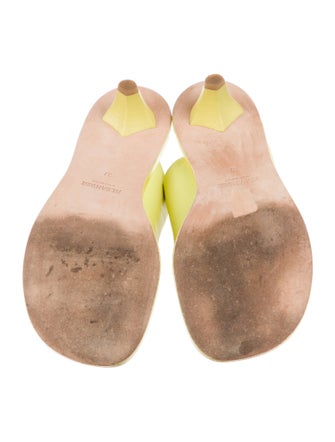 Jil Sander Leather Slides