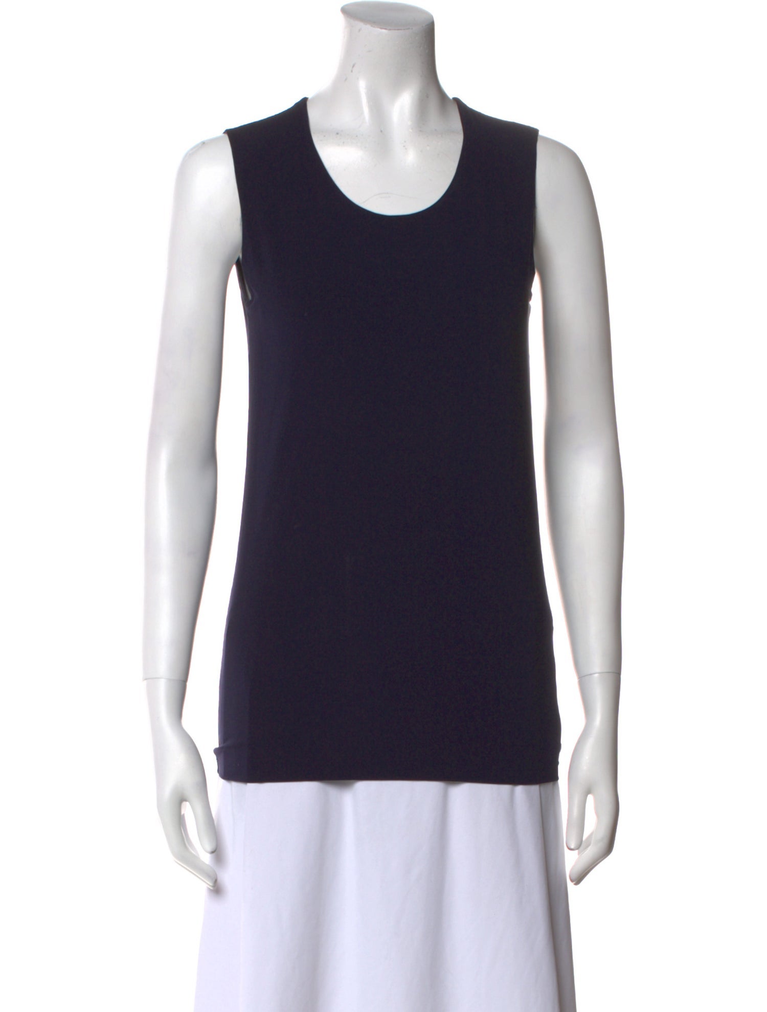 Jil Sander Scoop Neck Sleeveless Top