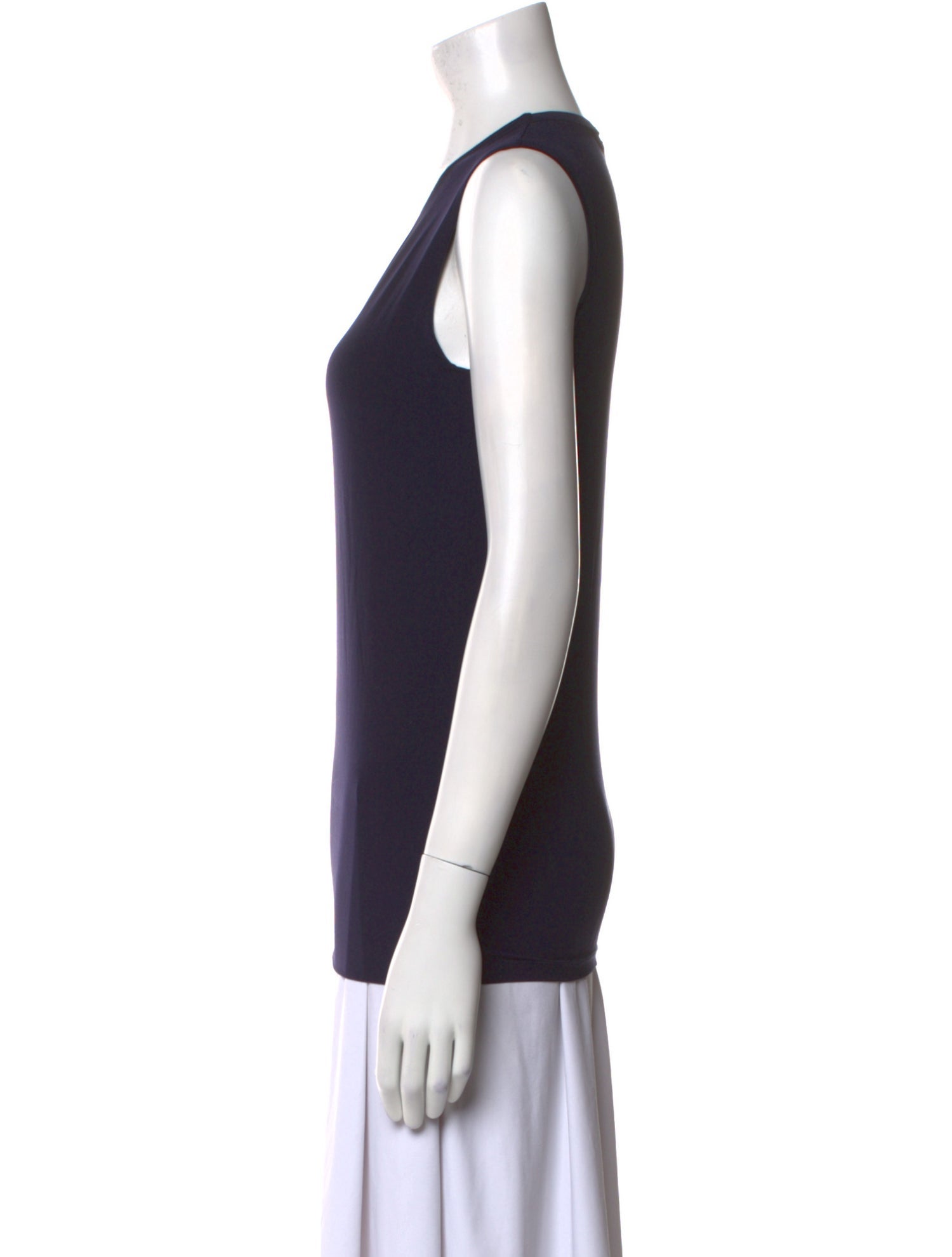 Jil Sander Scoop Neck Sleeveless Top