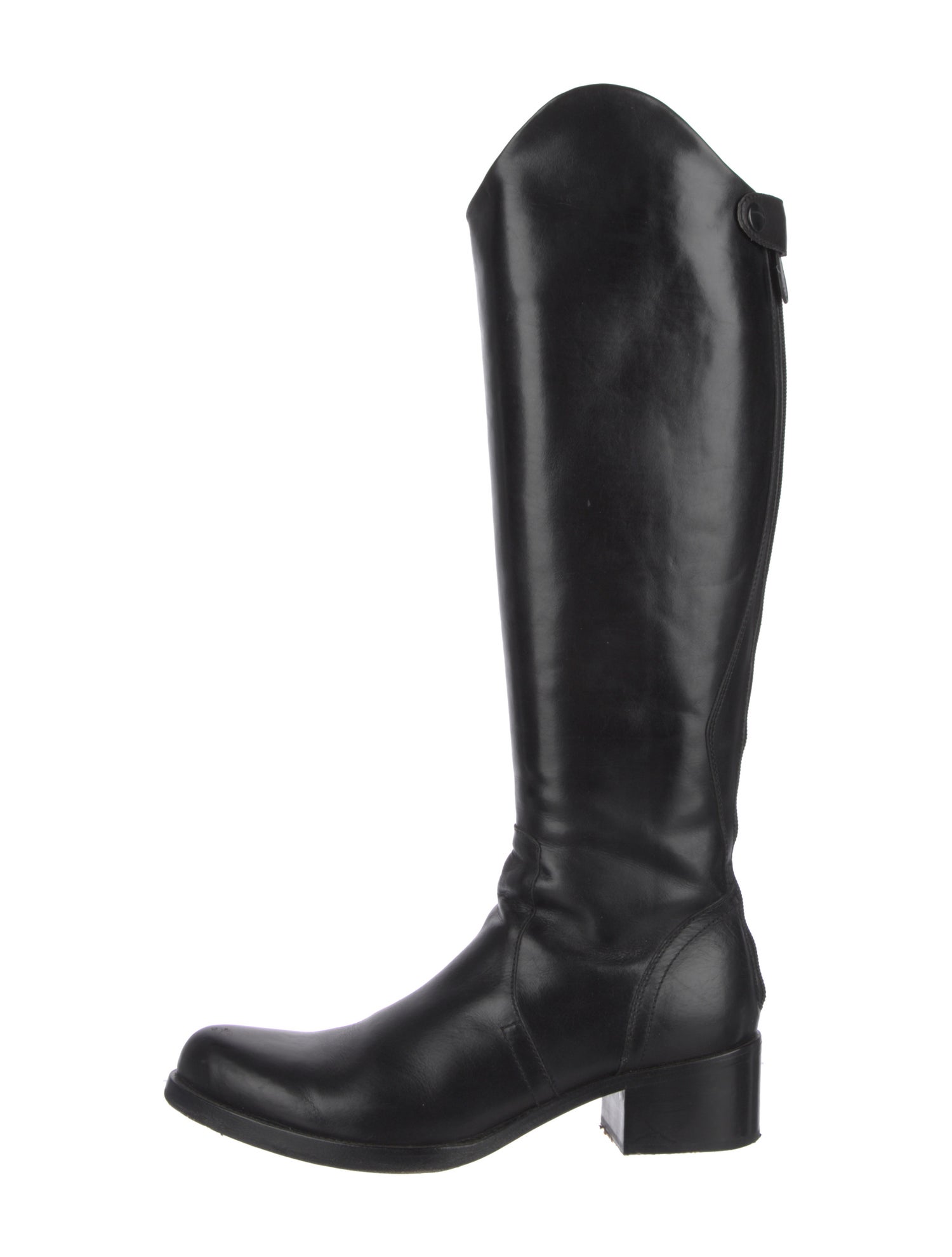 Jil Sander Leather Riding Boots