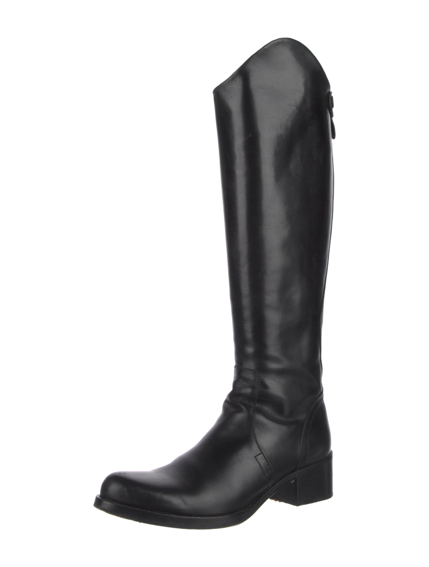 Jil Sander Leather Riding Boots