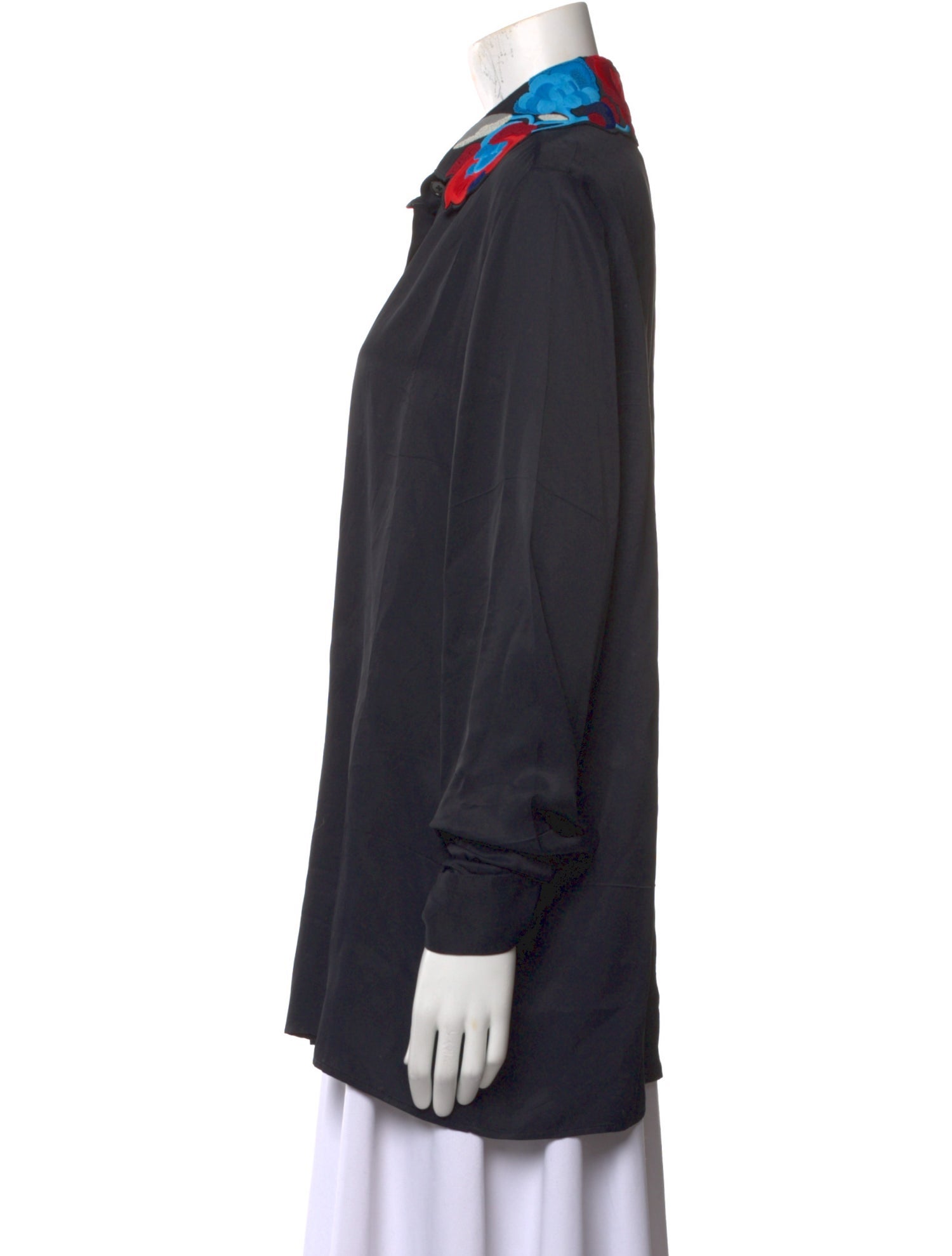 Jil Sander Long Sleeve Button-Up Top