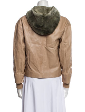 Jil Sander 2012 Leather Fur Jacket