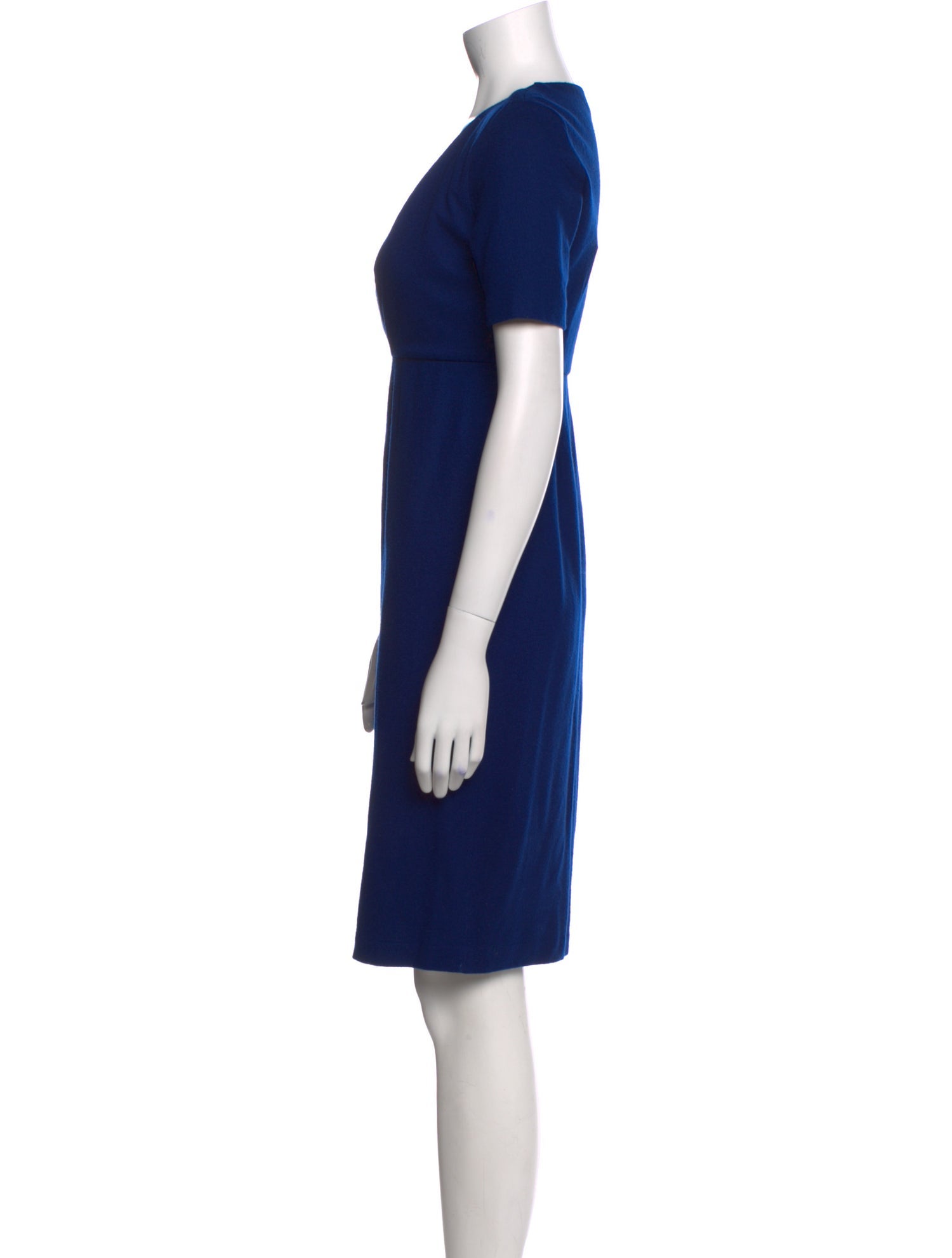 Jil Sander Virgin Wool Knee-Length Dress