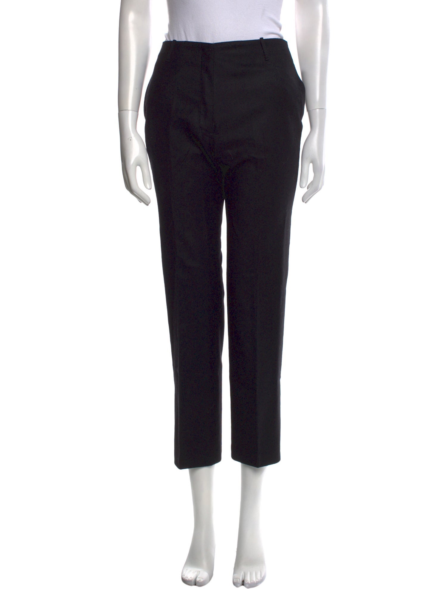 Jil Sander Virgin Wool Straight Leg Pants