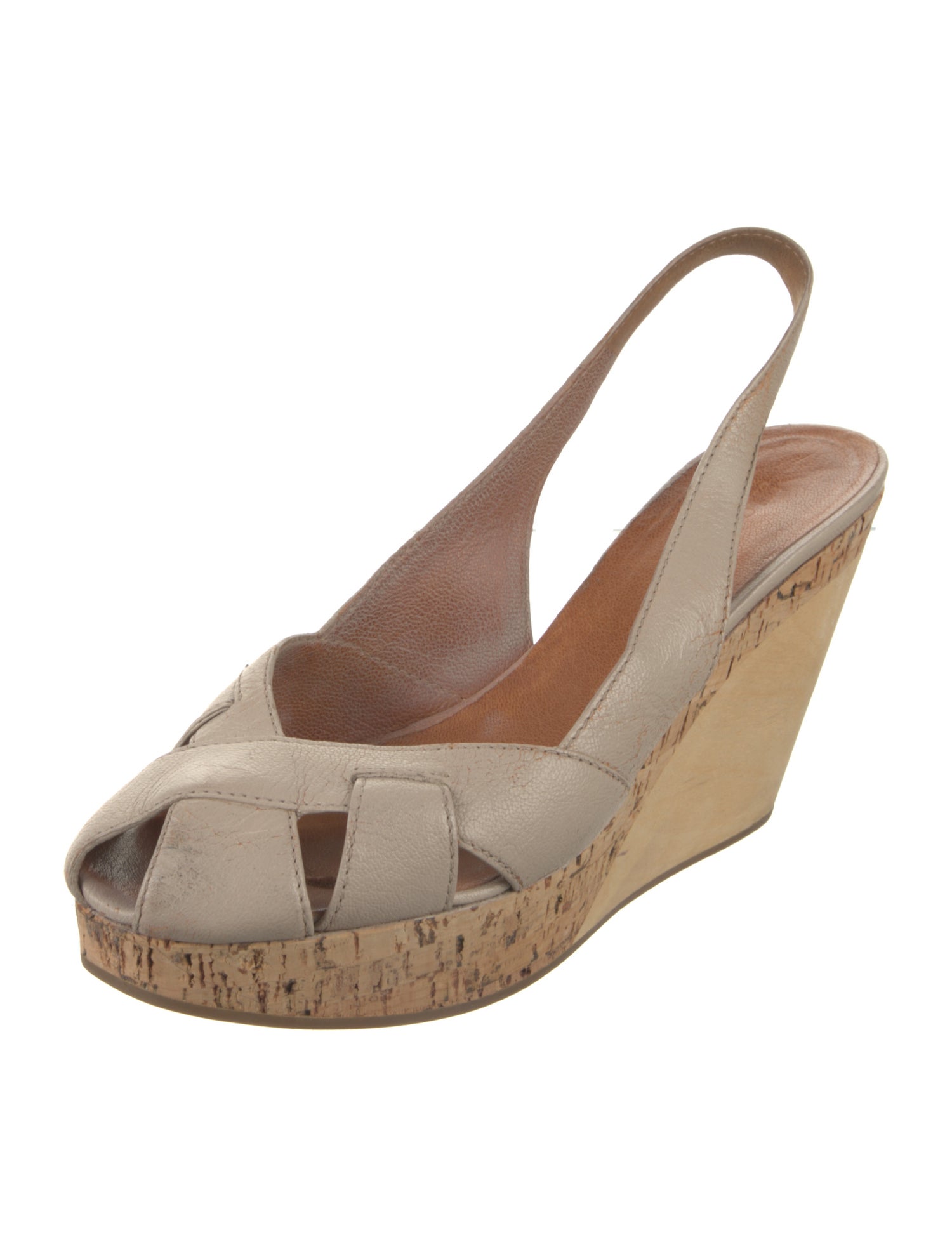 Jil Sander Leather Slingback Pumps