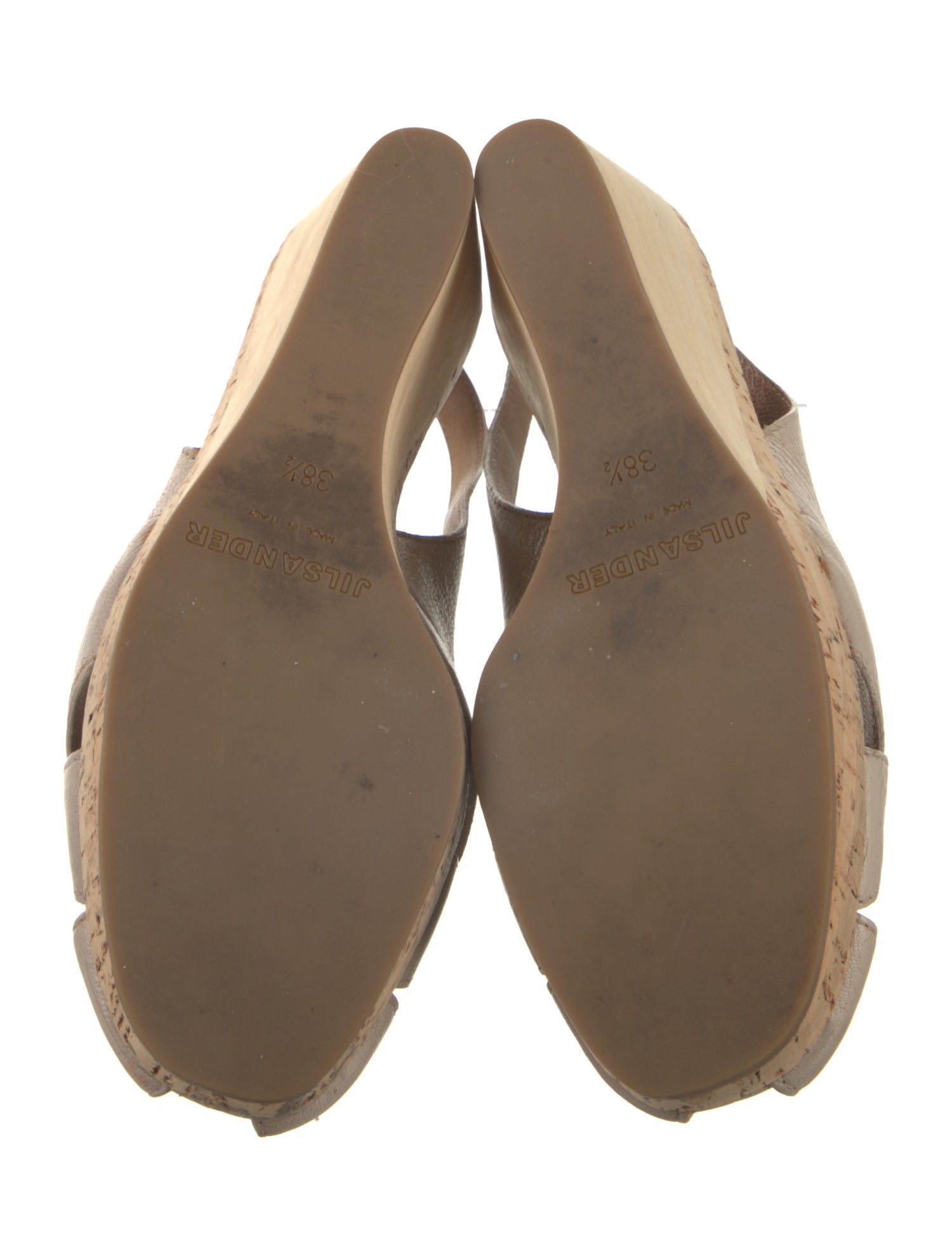 Jil Sander Leather Slingback Pumps