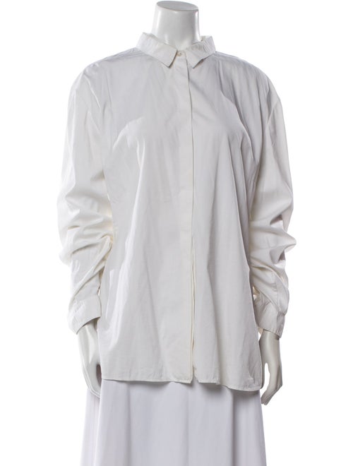 Jil Sander Long Sleeve Button-Up Top