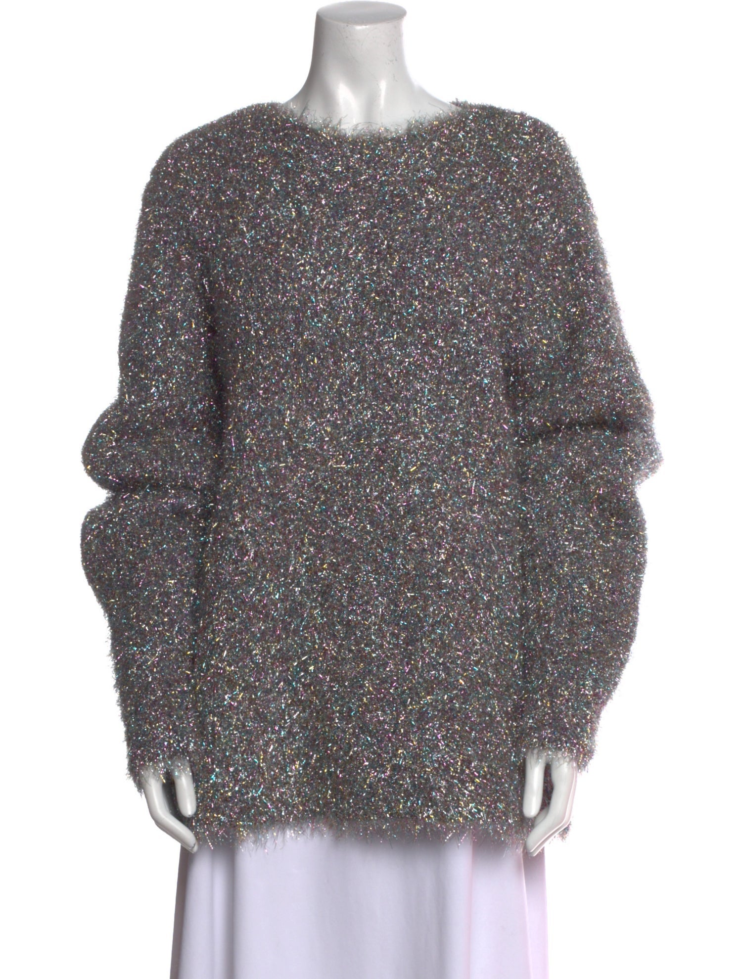 Jil Sander Virgin Wool Bateau Neckline Sweater