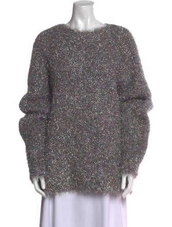 Jil Sander Virgin Wool Bateau Neckline Sweater